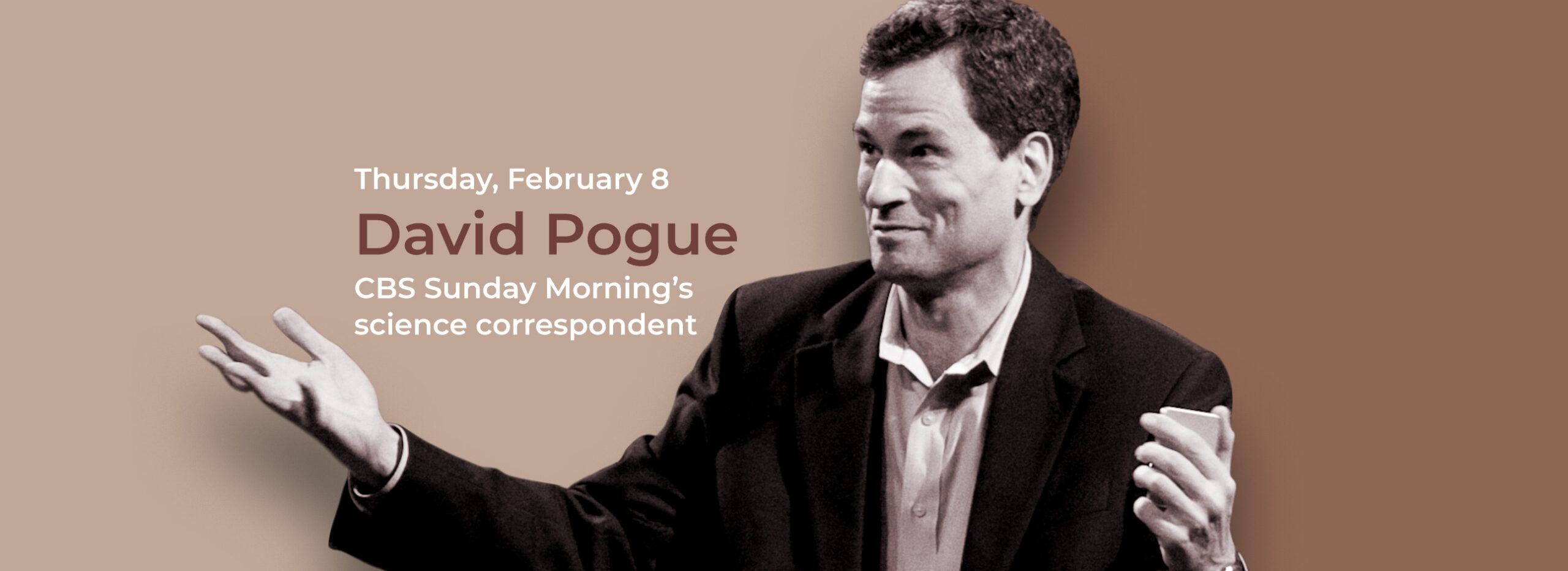 David Pogue Desert Town Hall